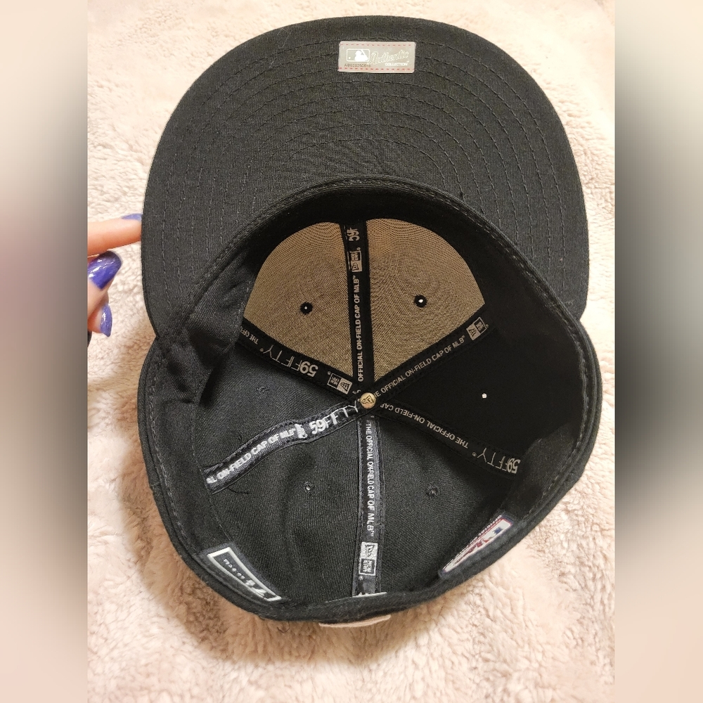 Pittsburgh Pirates New Era 59 Fifty MLB Cool Base Yellow P Cap Hat Size 7-1/8" - Picture 2 of 12